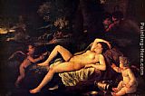 Sleeping Venus and Cupid
